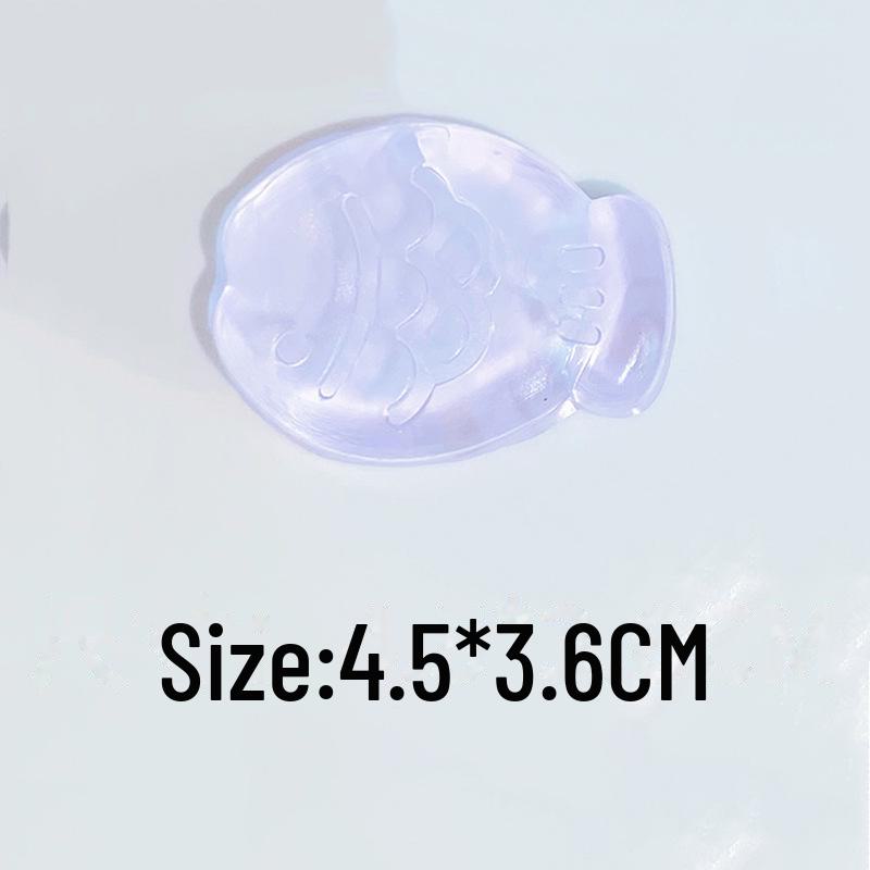 

Симпатичные кубики льда с морской солью в стиле Xiaohongshu, гелевые игрушки для снятия стресса Purple Snapper (Small) фиолетовый