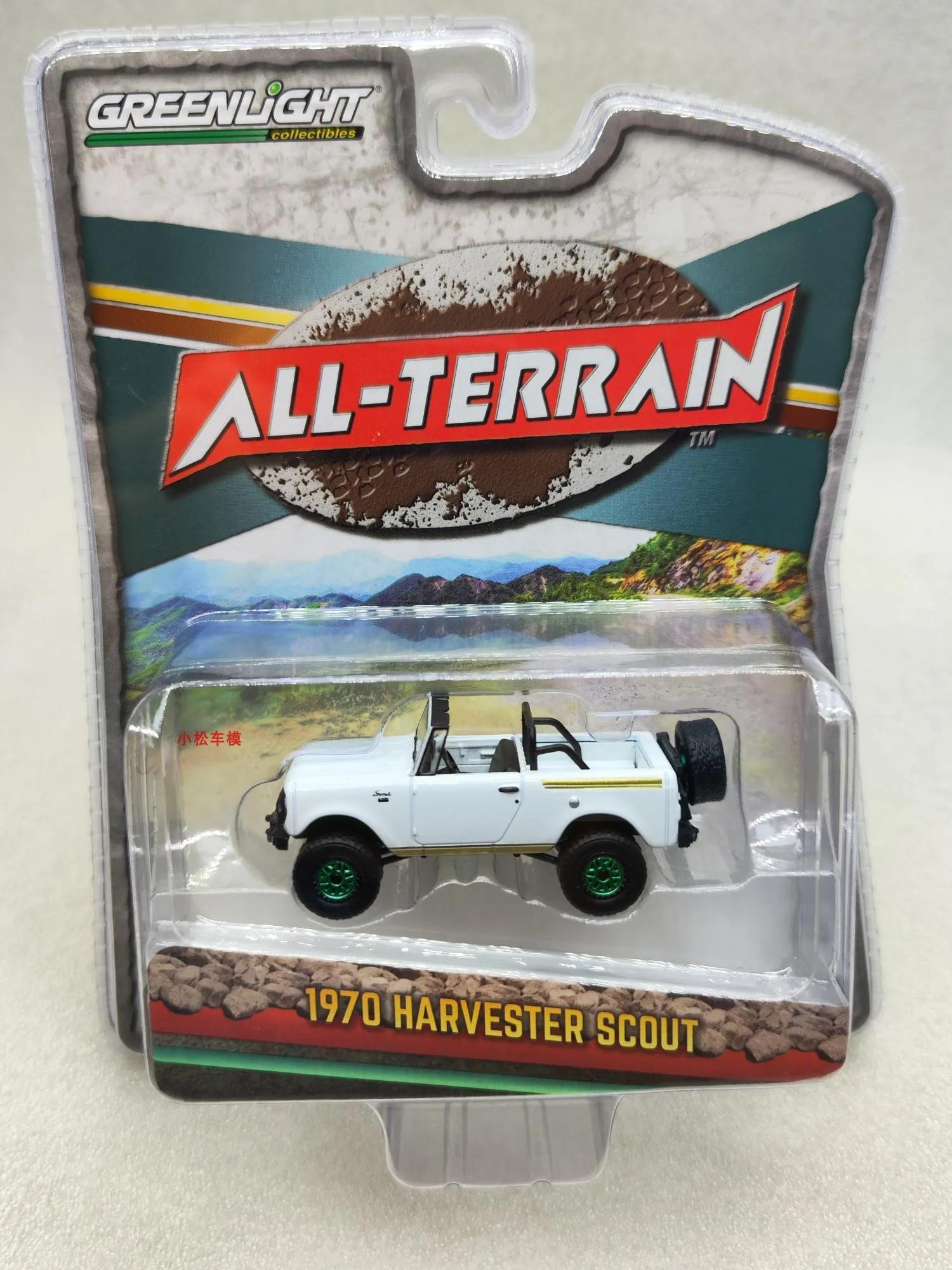 

GreenLight 1:64 1970 Harvester Scout Alloy Car Model Die-casting Mini Car Children s Toy Gift