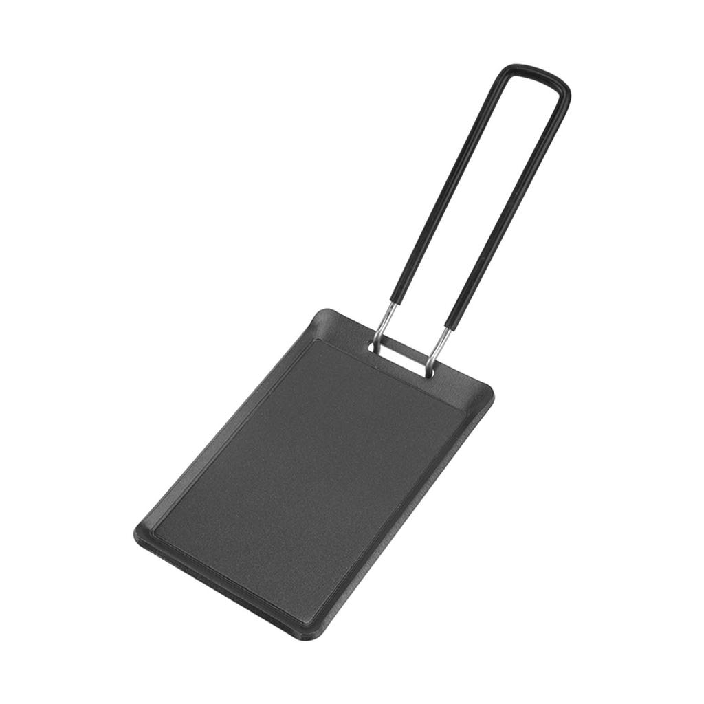 Camping Grill Pan, Portable     Fry Pan with Handle, Folding Design, Suitable for Outdoor Activities At Home, Fast Heating, Grilling and Roast