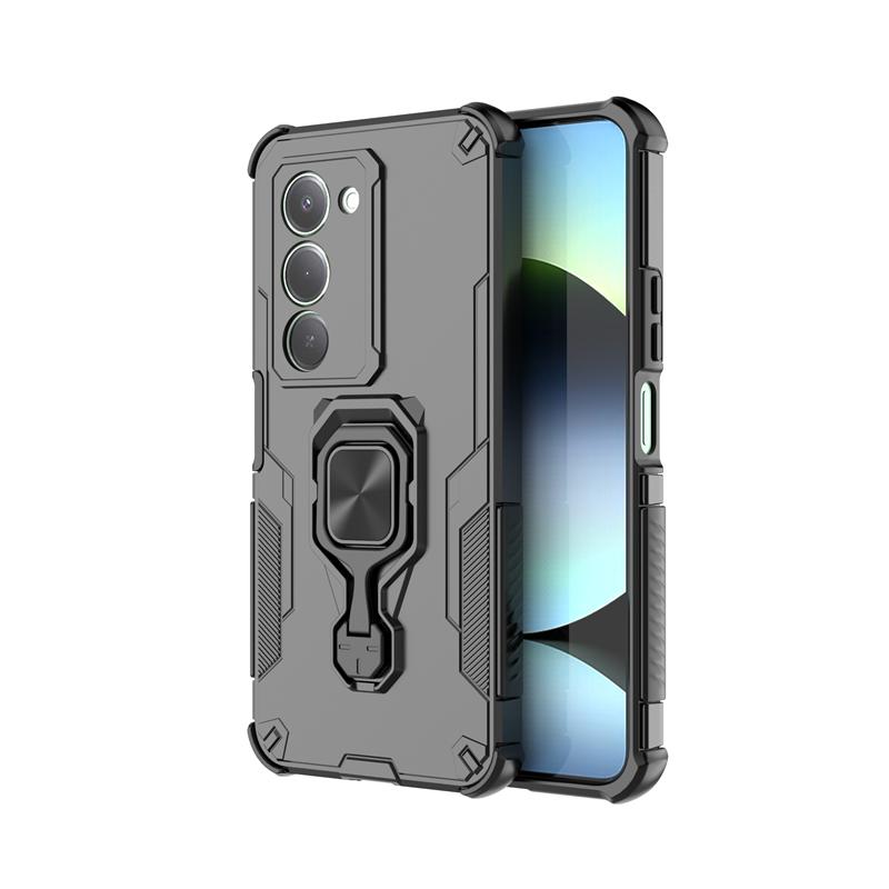 Heavy Armor Case For Xiaomi Redmi 15 Magnetic Suction Stand Phone Holder Back Cover Redmi 15 15C Case For Redmi 15 Case 6.9 inch