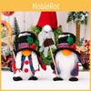 Charming Christmas Decoration Snowman Gnome Doll With Shovel And Broom For Holiday Cheer