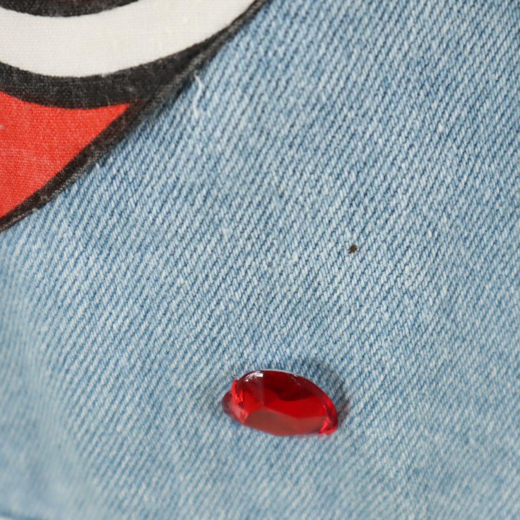 mickey & co. 90s Old Mickey Mouse Denim Jacket S Denim jacket trucker Women Used