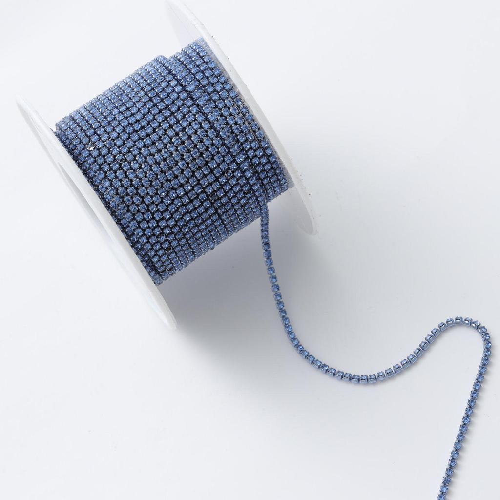 New Electrophoretic Color Rhinestone Claw Chain for DIY Projects