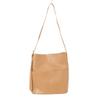 Aimoha Women's Commuter Tote Bag, Synthetic Leather with Exterior Pocket, Simple and Basic, A4 Size, Business Bag, Storage, Shoulder Bag, Handbag,