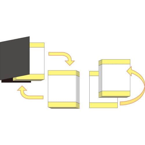 Yoshizawa PEACOCK Band File (Binder Type) 50/20 Purple BF1715-02