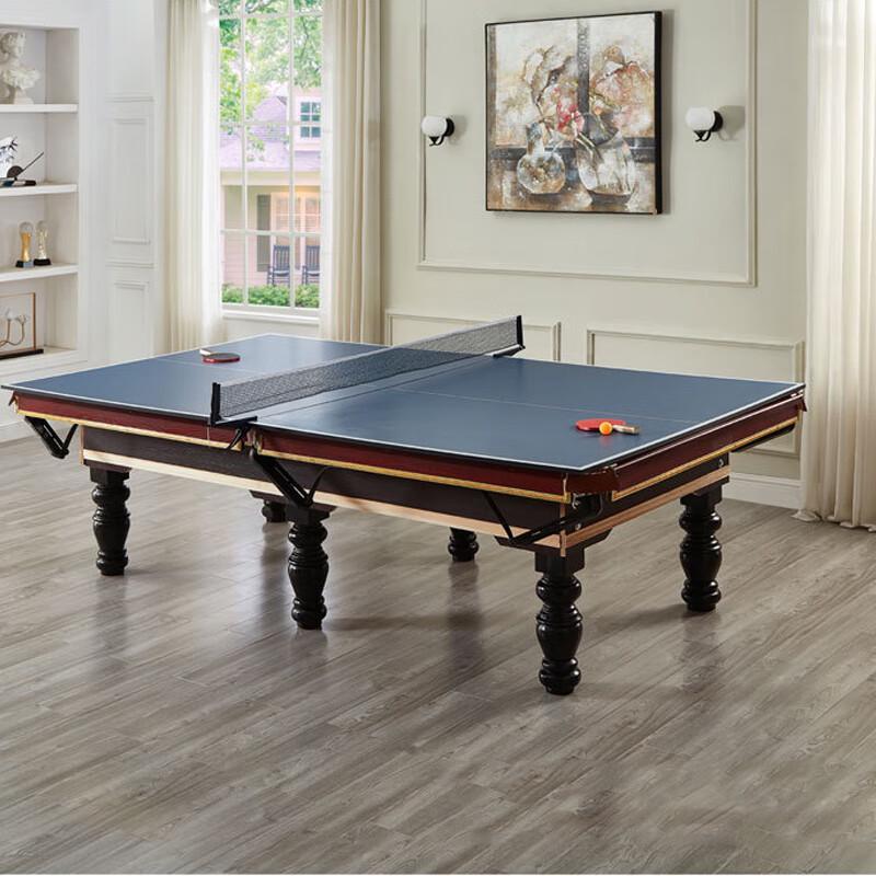 Kuzhe 9-Foot 2-in-1 Pool & Table Tennis Table
