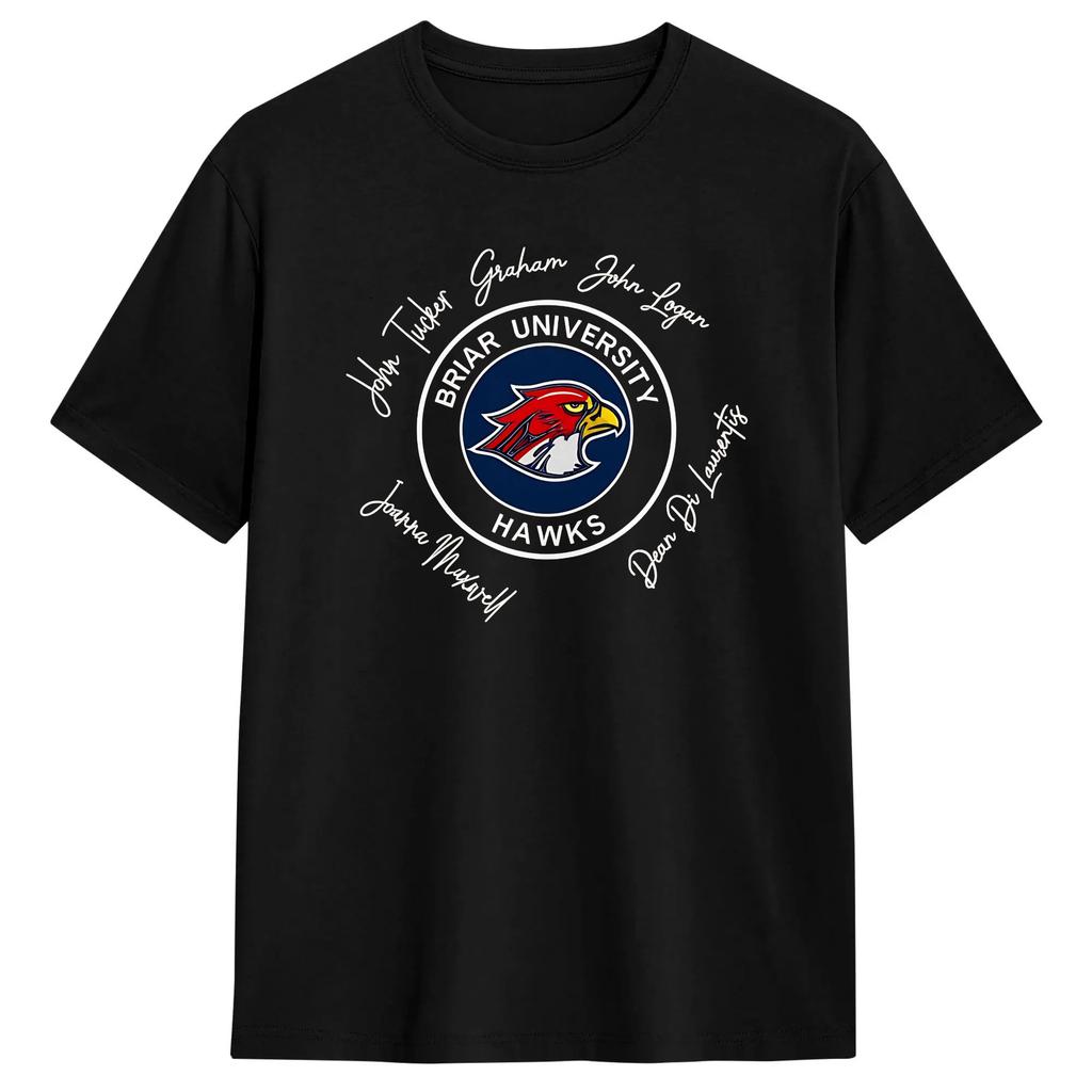 T-shirt in Cotone Garrett Graham 44 Fuori dal Campus per Uomo Estate Y2K Divertenti Magliette Novità Top Stampa Oversize
