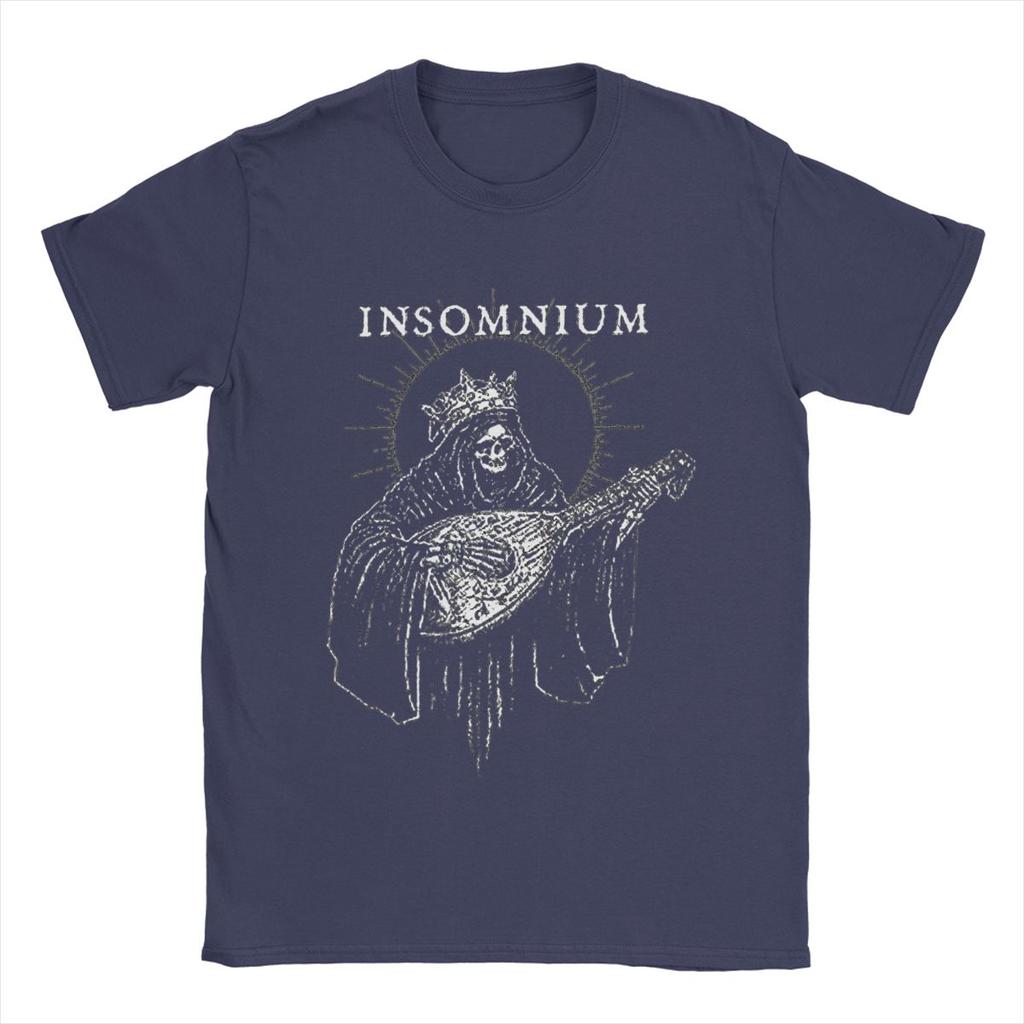 Letnia koszulka zespołu metalowego Insomnium dla mężczyzn i kobiet, unikalne koszulki, T-shirt 100% bawełna z nadrukiem graficznym