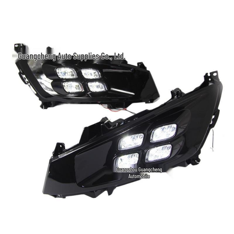 11-13 Kia K5 Светодиодные Дневные Ходовые Огни Четыре Глаза Противотуманные Фары 12 Модель White Light