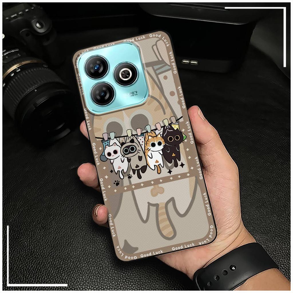 Modedesign Wasserdichte Handyhülle Für ZTE Blade A75 4G/Z2359 Silikon Langlebig Stoßfest Schmutzabweisend Vollständiger Schutz TPU