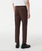 Musinsa Standard Tapered Hidden Banding Crop Slacks [Brick]