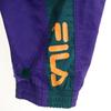 Fila 90s Old USA Made Nylon Jacket M Purple Mesh Lining Men's Used