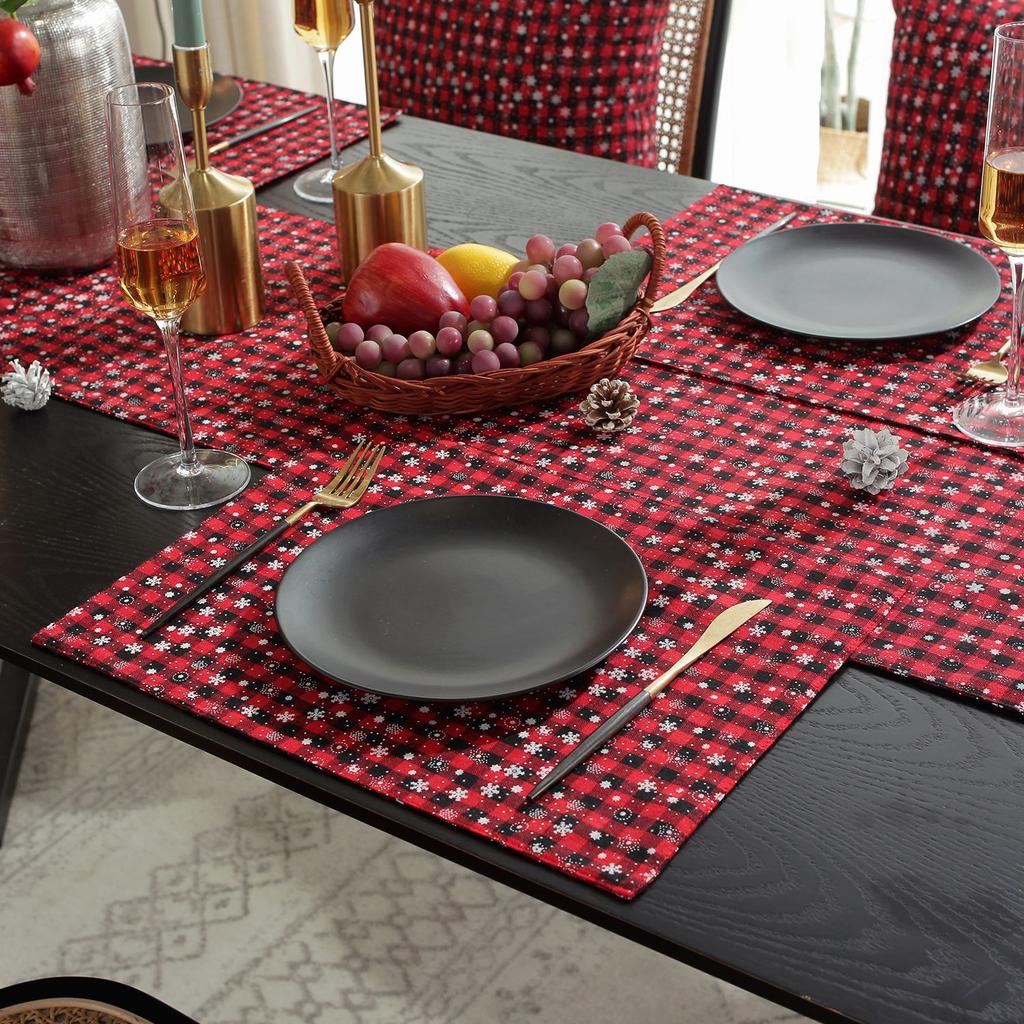 Christmas Table Flag Red Festive Tablecloth Table Flag TV Cabinet Coffee Table Cover Towel