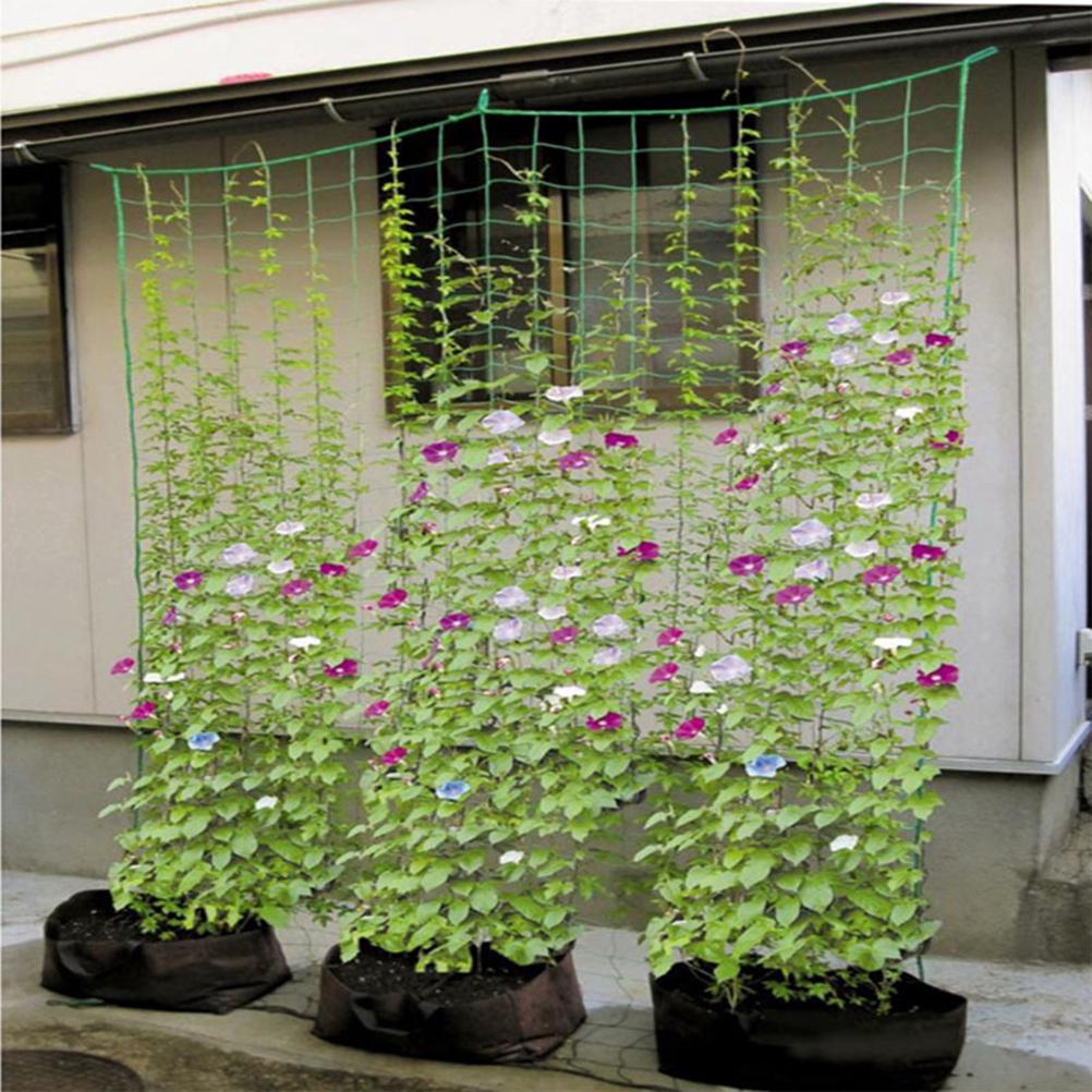 1 Stuks Tuinplanten Klimnet Nylon Net Gloriebloem Klimplant Net Kweeknet