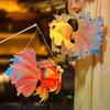 Autumn Festival Fish Lanterns DIY Chinese Paper Lantern Handmade Hanging Fish Lanterns Mid-autumn Party Celebration Decorations