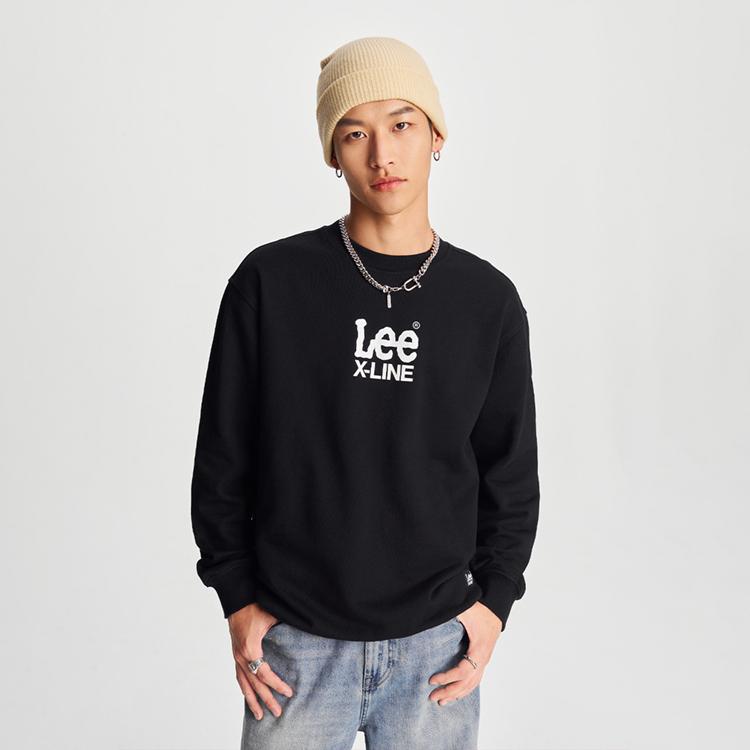 Lee FW24 Sweatshirt Unisex Black LUT009109204177K11000