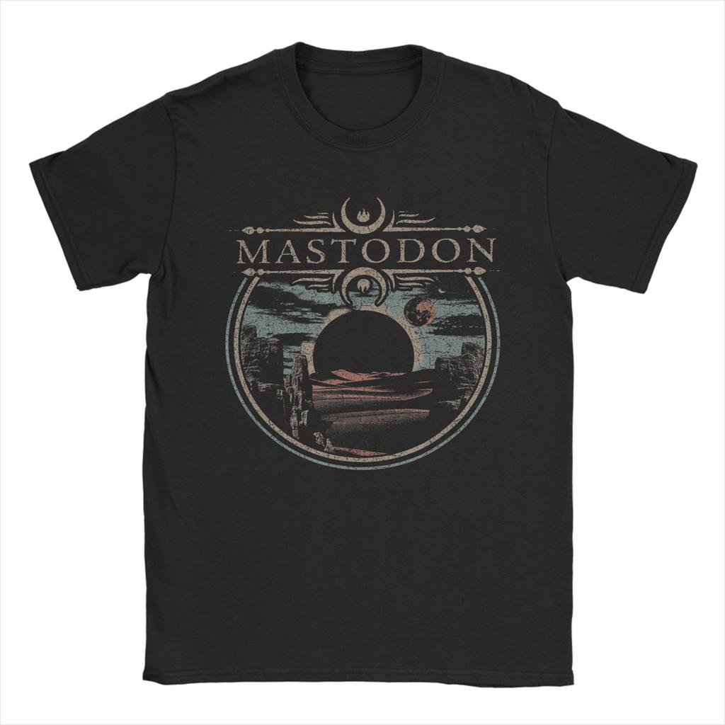 Mastodon Floods of Triton T Shirt for Men Cotton Casual TShirts O Neck  Tee Shirt Short Sleeve Clothing 4XL 5XL