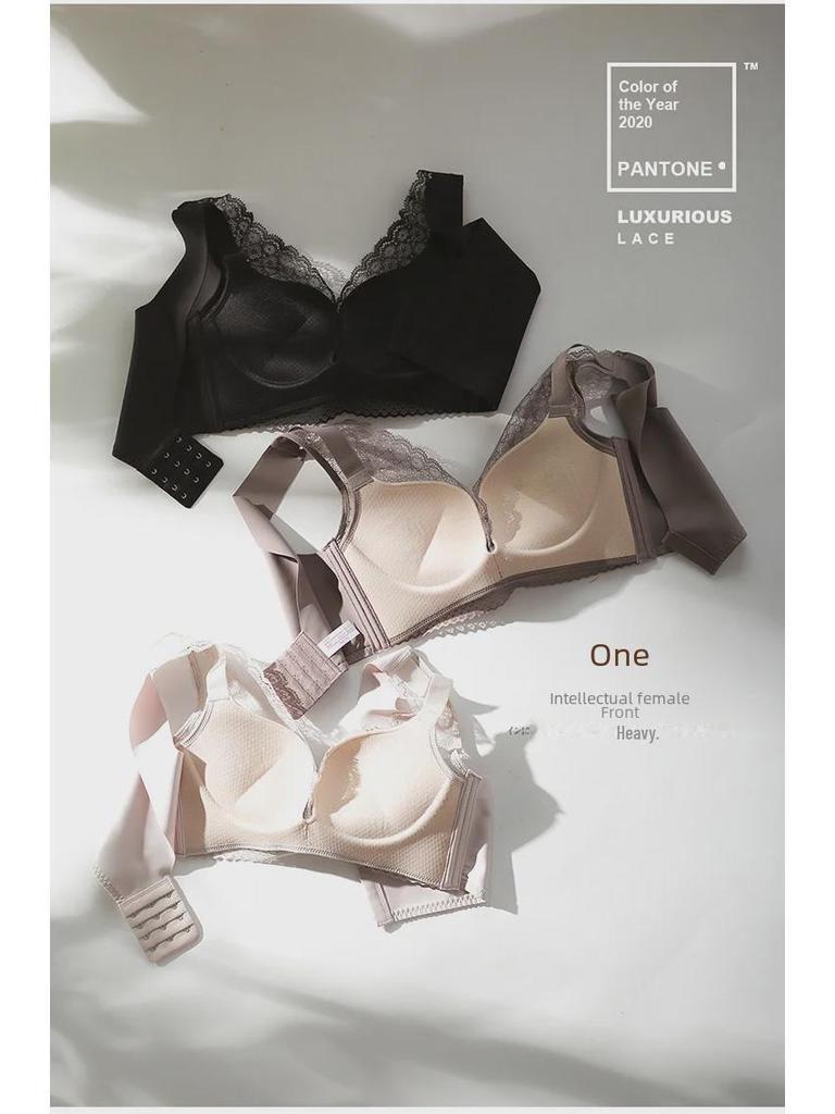 Cross-border Seamless Push-Up Bra: Hot-Selling Milk Cotton, Adjustable, Wireless, Sizes A-C