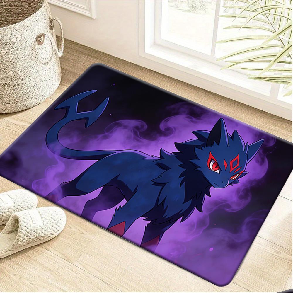Pokemon Lucario Aura Sphere Print Non-Slip Floor Mat Doormat 40x60cm