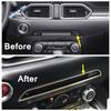 Door Handle Bowl / Window Lift Button / Water Cup Holder Cover Trim For Mazda CX-5 2017 - 2024 Silver Car Interior Accessories