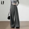 izzue it Women's Casual Wide-Leg Trousers