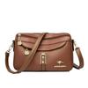 New High Quality Leather Shoulder Messenger Sac Fashion Brand Croosbody Bags Women Bags Luxury Designer Purses Shoulder Bags Sac
