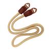 Camera Neck Shoulder Strap Portable Cowhide Nylon Soft Shoulder Belt for Digital SLR Camera Khaki
