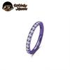 1 Stück G23 Titan Nasenring 16G 18G 20G Klappbares Septum Clicker Segment Ohr Tragus Knorpel Helix Daith Lippe Körper Piercing Schmuck
