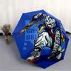 Gundam Mecha Automatic Open/close Umbrella, Heavy-Duty Iron Frame, Folding Portable Design, Travel, Everyday Use 192