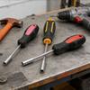 2Pcs/set Screwdriver Handle Hexagonal Screwdriver Handle Multifunctional Bit Holder Comfortable Handle Repair