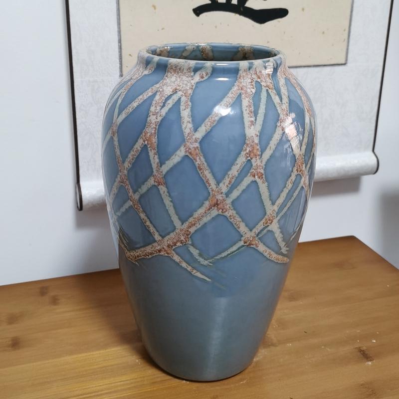 Современная минималистичная керамическая ваза для цветов для столешницы в гостиной