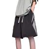 Tooling Men's Summer Retro Straight Wide-leg Shorts Loose Five-point Pants Bf Casual Pants Tide