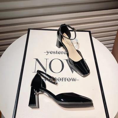 Luxuriöse Sexy Damen High Heels Klassisches Kleid Blockabsatz Pumps Elegante Damen Schuhe mit Absatz Party Büro Schuhe Weibliche Sandaletten mit Absatz