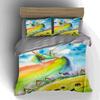 Colorful, whimsical, scenic. Bedding Duvet cover sets Duvet covers Pillowcases gifts (1 * Duvet Cover 2 * Pillowcases, without duvet insert)