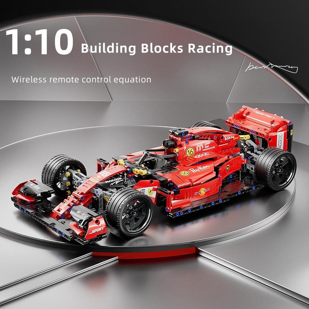 ToylinX F1 RC Závodní auta 1163 ks Stavebnice MOC Dálkově ovládané Stavební bloky Auto Cool Sběratelské Modely Aut Stavebnice Hračky