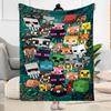 Minecraft 19 Blanket Comfortable Perfect for Office Chair Office Livingroom for All Occasions Warmthful Decor Ideal Gift For Birthday Valentine'S Day