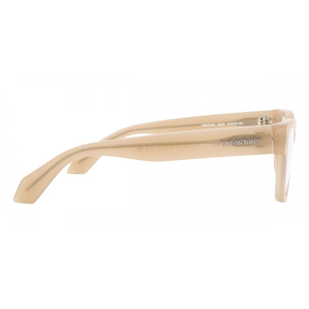 Off White Optical Style 56 Blue Light Block 6100 Unisex Eyeglasses