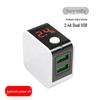 Fast Charging Multi-Port USB Charger with Auto Power Off & Overcharge Protection for iPhone