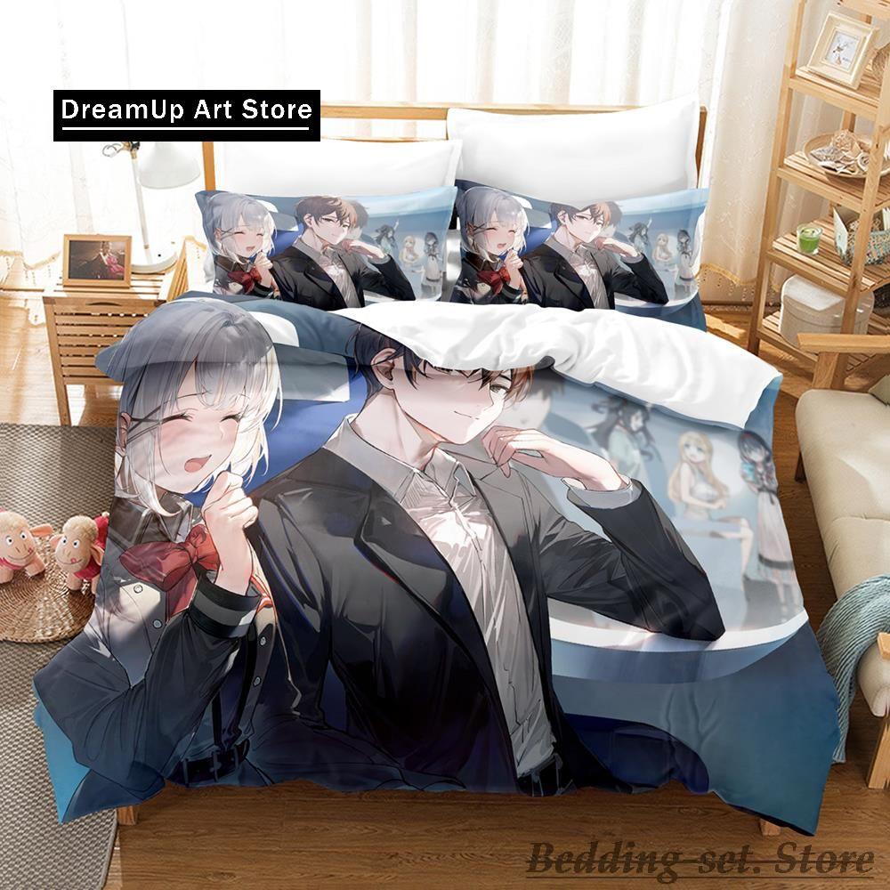 New Anime The Detective Is Already Dead Bedding Set Single Twin Full Queen King Size Bed Set Adult Kid Bedroom Duvet Cover Sets