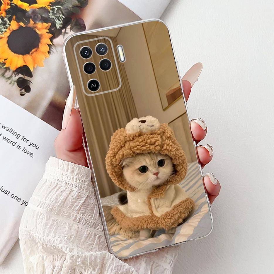 For Oppo Reno 5 Lite Case CPH2205 Fashion Painted Cover Soft Slim Phone Case For Oppo Reno5 Lite Reno 5F 5Z Reno5F Reno5Z Fundas