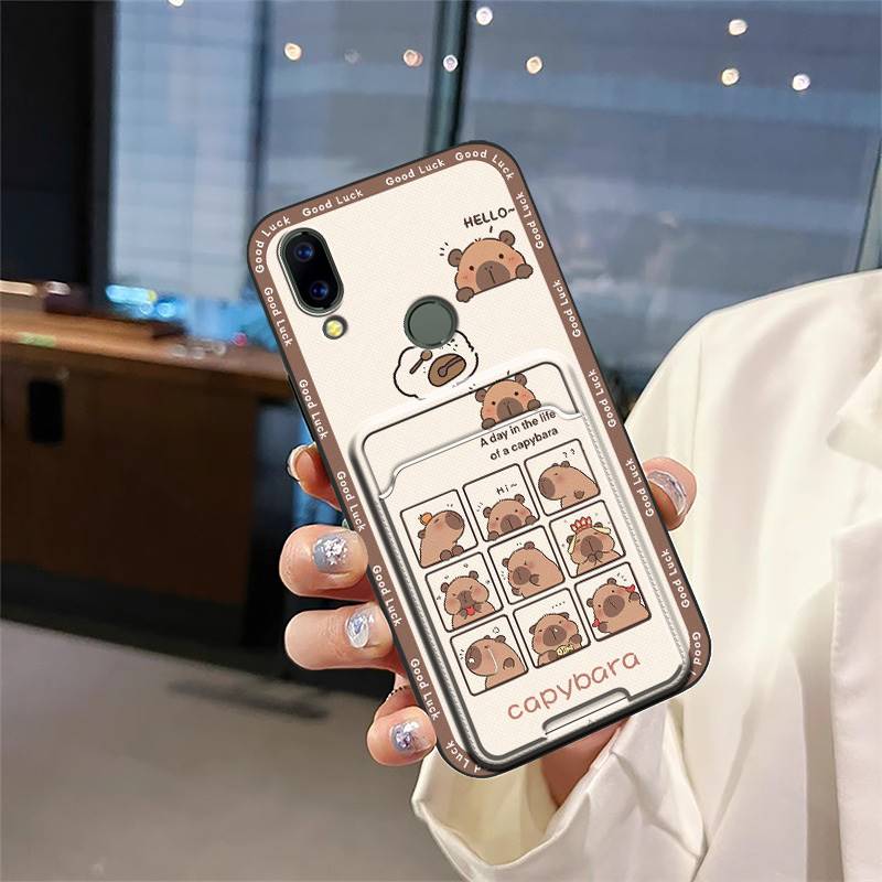 Anti-knock TPU Phone Case For UMIDIGI A3S Cover Durable Shockproof Card Sleeve Fashion Design Soft Case Waterproof Cute