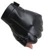 Leather half-finger gloves