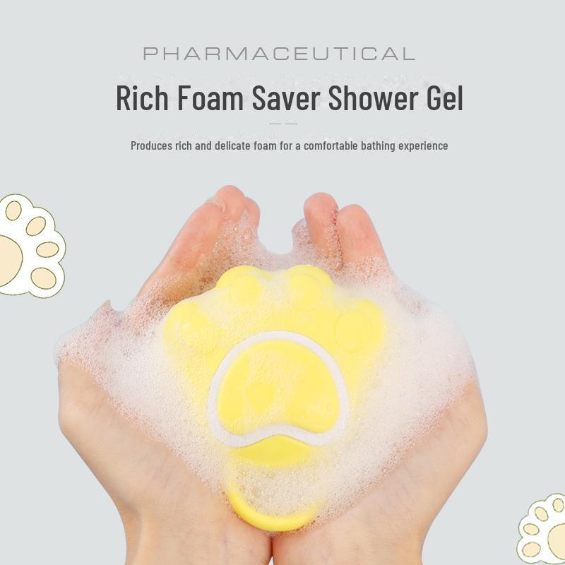 Pet Bath Massage Brush for Cats and Dogs - Cleaning and Grooming Tool