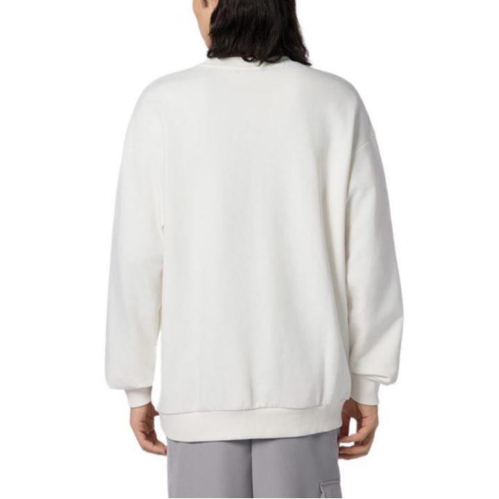 New Balance Sweatshirts Men's White Crew Neck Moderate Regular 5CD37231-IV