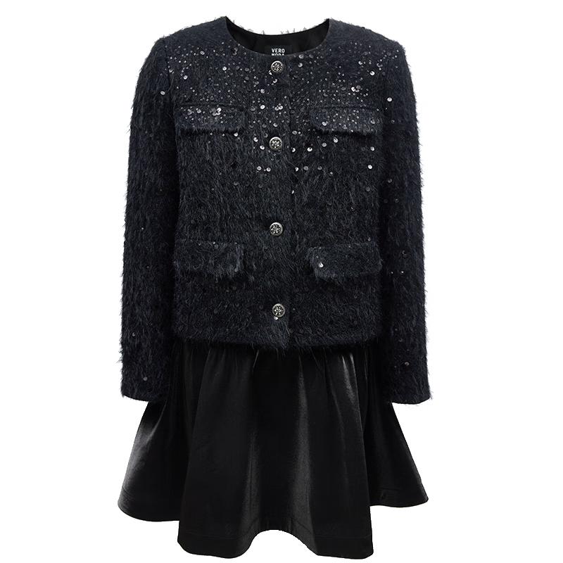 

VEROMODA Women s Shimmer Two-Piece Dress Set L