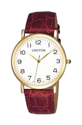 [Croton] RT-125M-2 Men's Watch, Brown