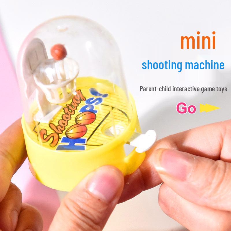 Mini Basketball Toy for Kids: Finger Catapult Game for Parent-Child Play (Ages 3-6)