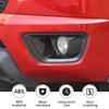 2x Carbon Fiber Front Fog Light Lamp Decor Cover Trim For Chevy Colorado 2014-18