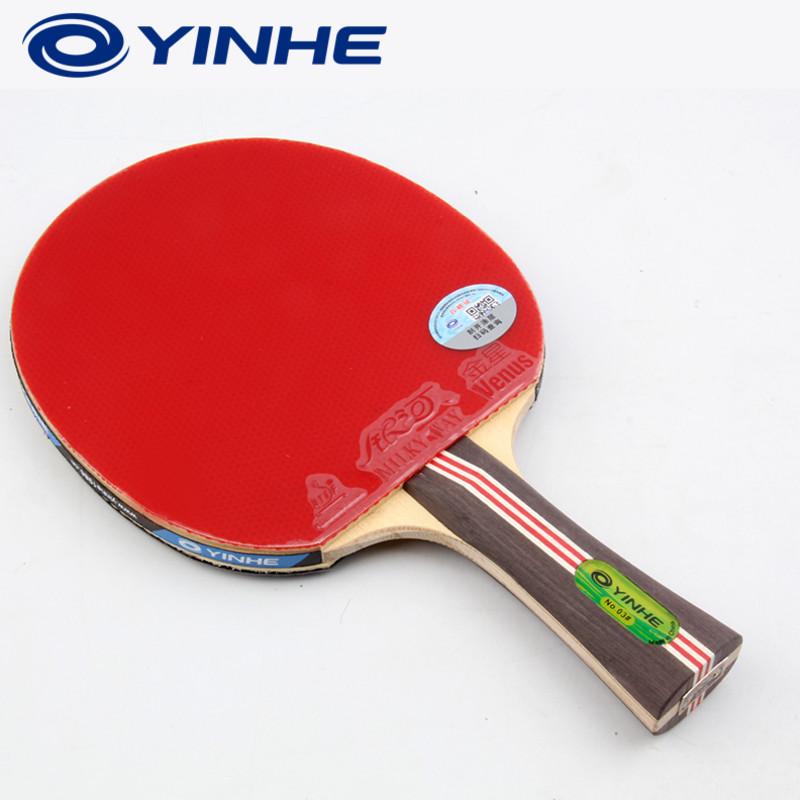 Galaxy Star Series Table Tennis Racket 01D (1-6 Stars) 01D Horizontal/FL Long Handle