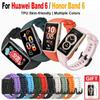 Silicone Strap Replacement Bracelet for Huawei Band 6 Strap Wristband Replacement Straps Accessories for Honor Band 7 6
